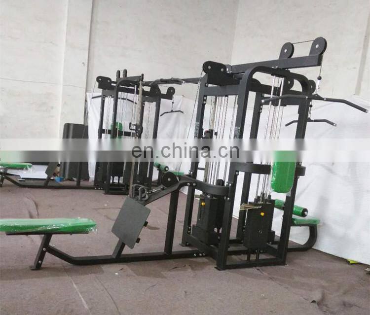 High quality with good price body building 8 station multi exercise commercial fitness gym equipment SE57