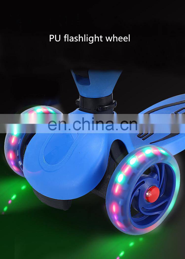 2 in 1 Functional 3 wheel kids scooter/new kids scooter cheap kids scooter/kids scooter with seat