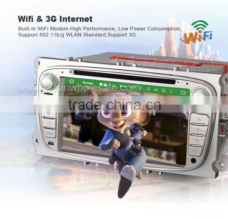 Erisin ES3009F 7" Touch Screen Car Audio System with GPS for Mondeo