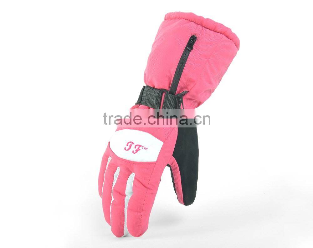 China Factory Made waterproof thinsulate ski gloves for adults