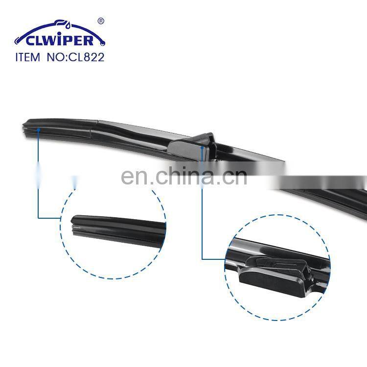 CL822 Auto parts car wiper windshield top natural rubber refill for Exclusive Wiper Blade