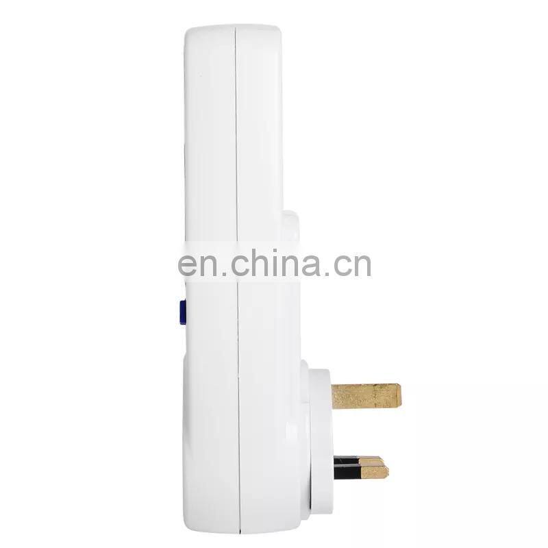 UK plug Energy Meter Watt Volt Electricity Monitor Analyzer Power Smart Home Digital Plug Power Meter