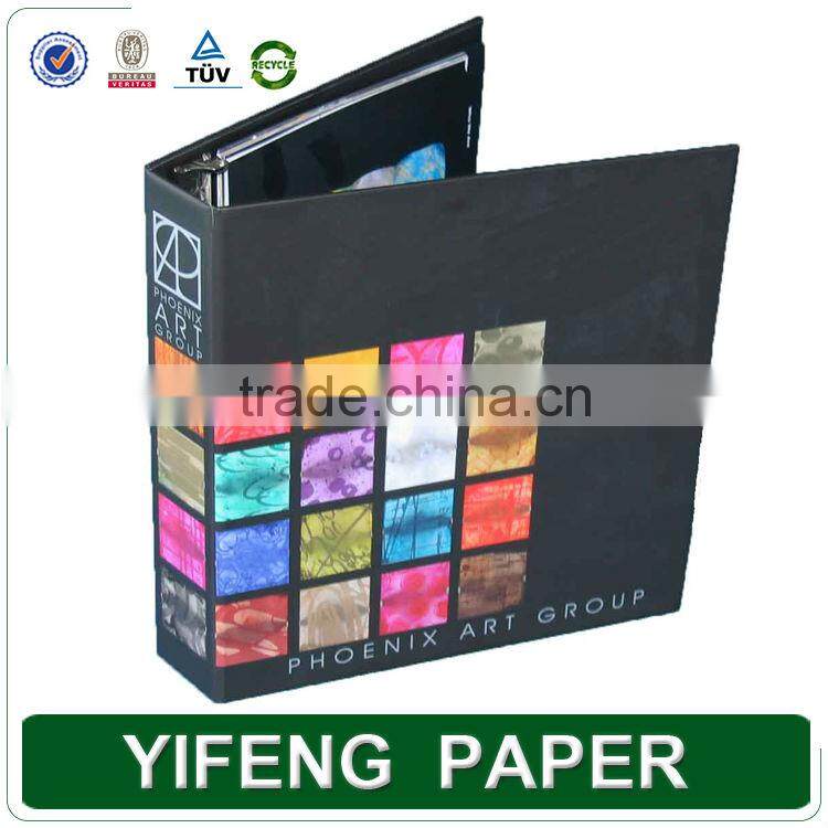 Alibaba Supplier china factory custom made pu a3/a4/a5 wholesale mini metal ring binder