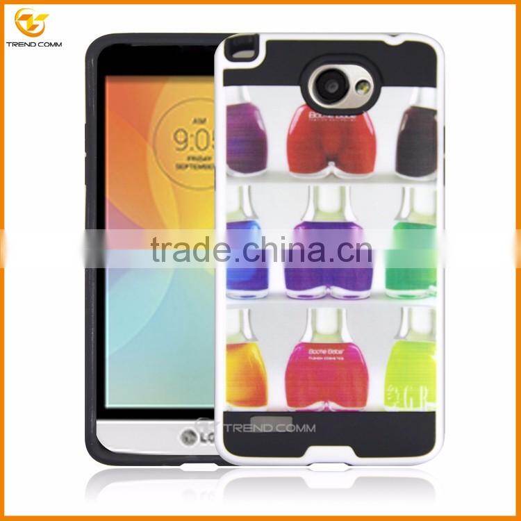custom printed pc tpu cover case for LG Bello 2