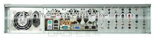 2U 8*2.5''/3.5'' HDD with 500W Power Supply and sliding kit Storage Server Case