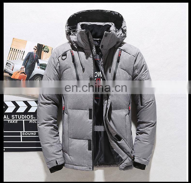 Wholesale winter jacket men's overcoat mens customized jackets winter windproof cloth for men bubble coat bubble jacket