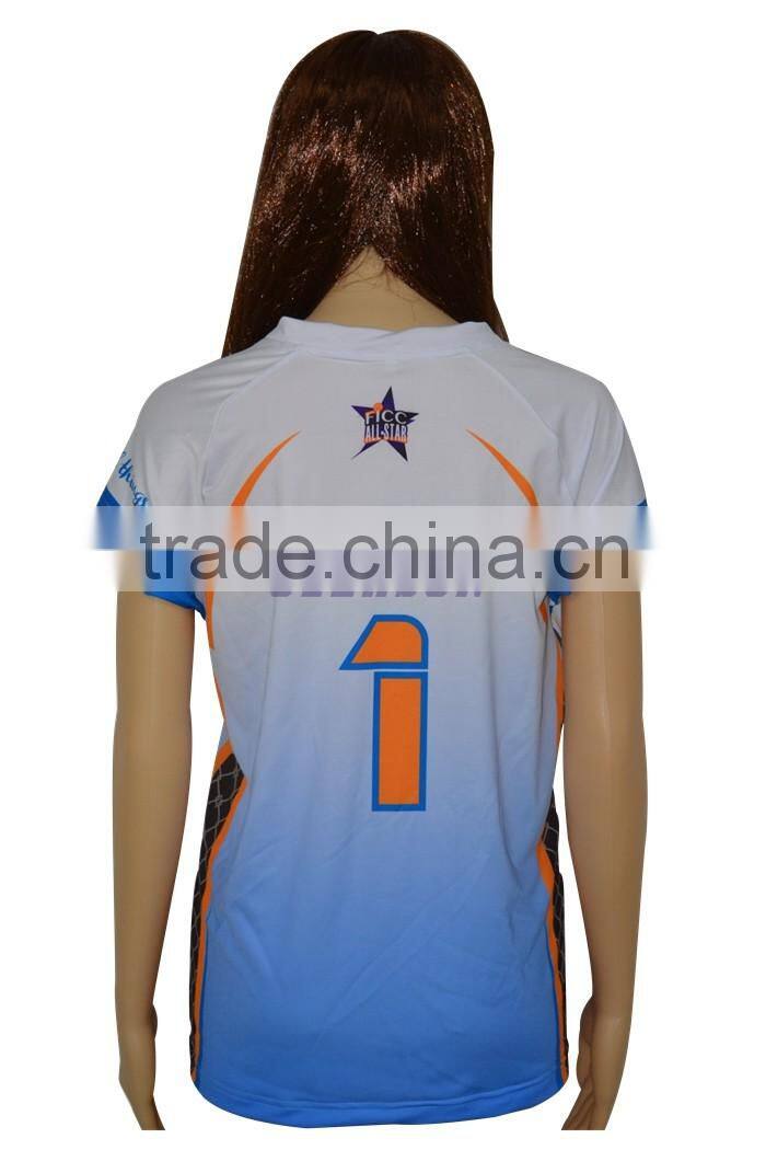 Custom design Mens Spandex volleyball jerseys/design your own volleyball jersey
