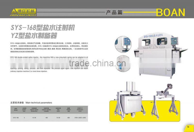 Easy operate Brine Injector machine/manual meat brine injector