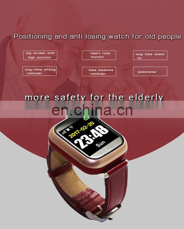 Elderly GPS watch trakers with phone and camera Q60