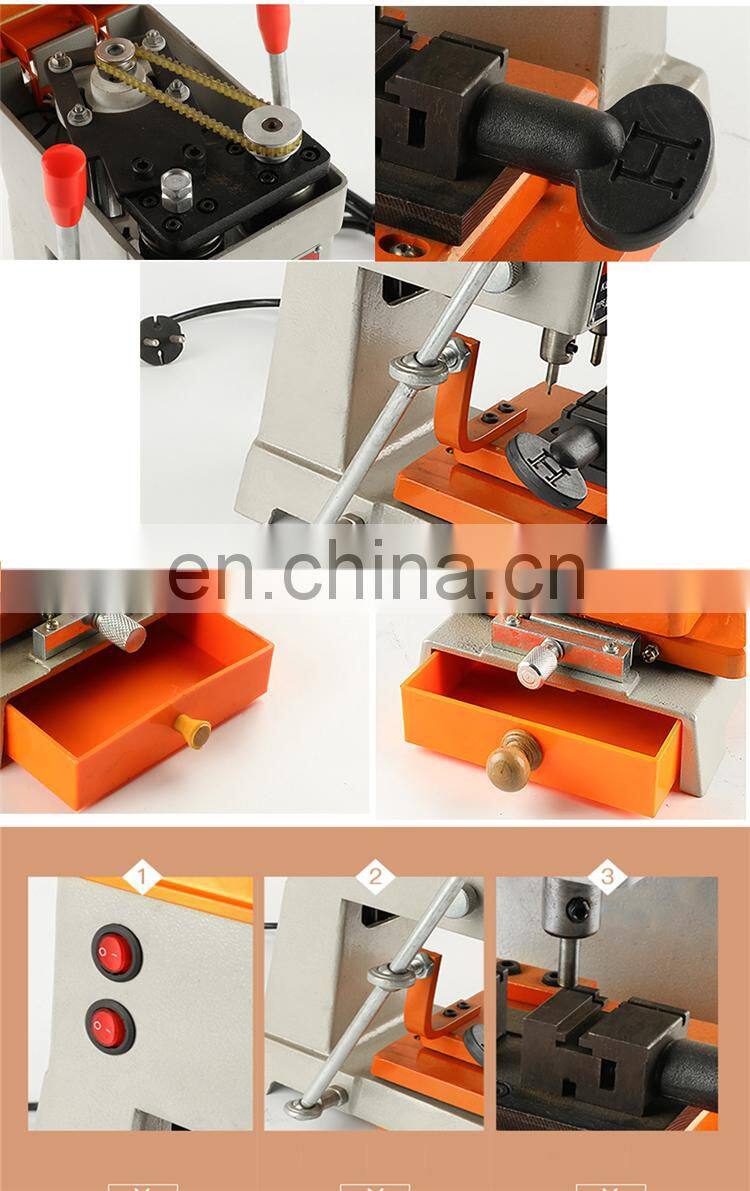 locksmith tools New Product Tubular Key Copy Machine Key Cutting Machine