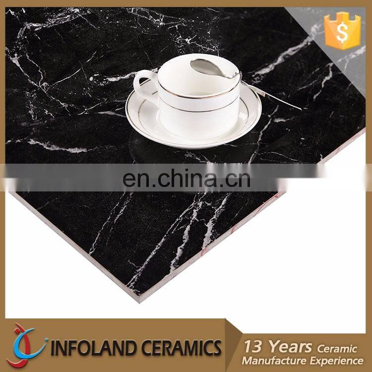 Black Marble Look Italian Clean Glazed Porcelain Bathroom Ceramic Tile