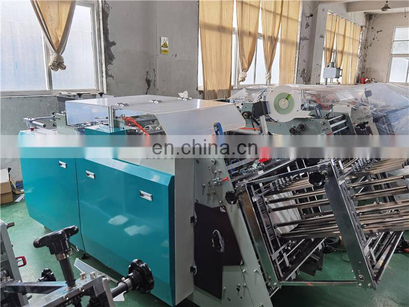 HBM800 Automatic disposable snack hotdog kraft Paper Box making machine, recycle fast food pizza packing box forming equipment