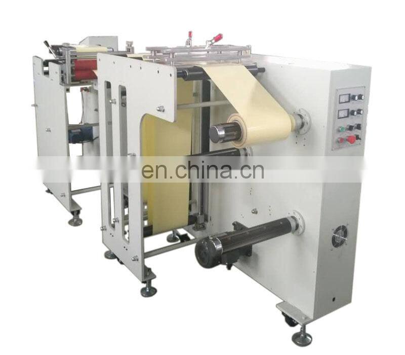 Copper clad unwind and rewind machine for wet process etching machine