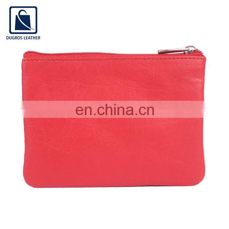 Nickle Fitting Matching Stitching Modern Design Luxury Pattern Genuine Leather Key Case at Reasonable Price