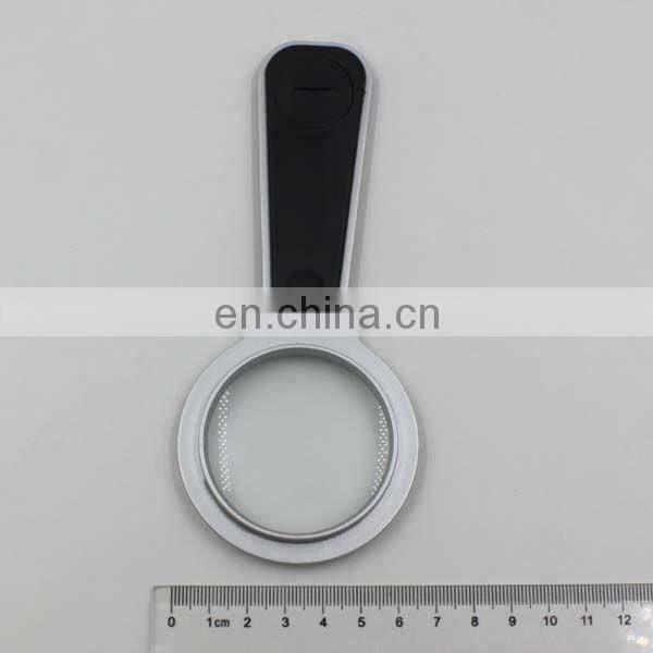 Custom Wholesale 3X Handheld Magnifier Glass With Light