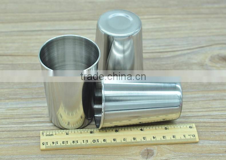 Stainless steel small beer cup beer tasting cups