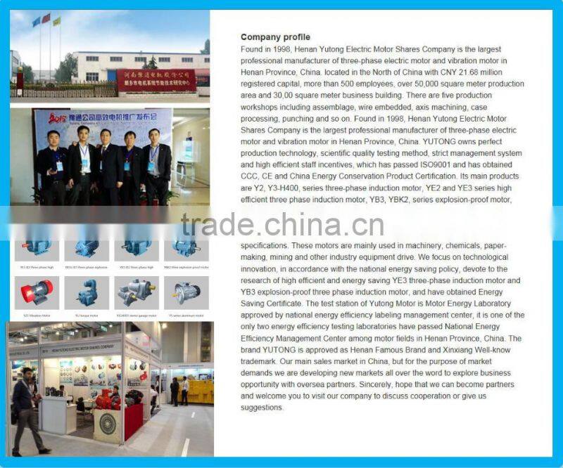 YCT Electromagnetic motor for equipment