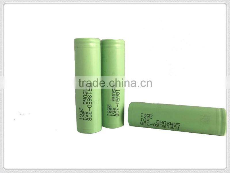 Authentic samsung 18650-30B 2950mah lithium electric battery