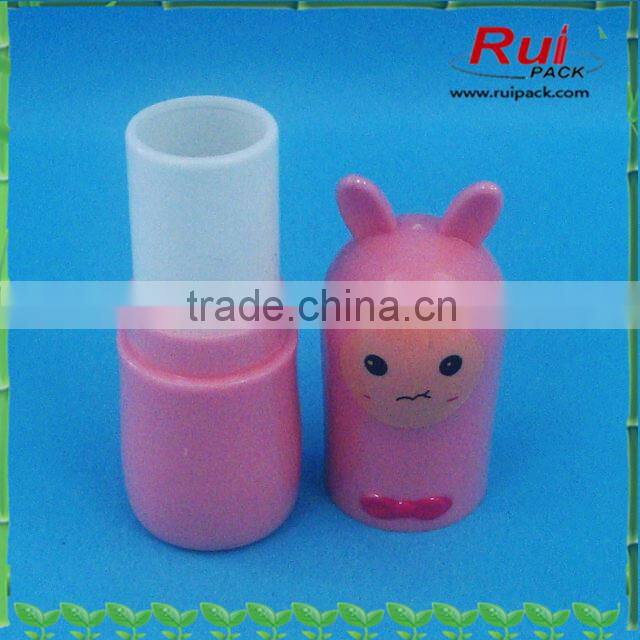 Color customerize round PP lip balm tube container,PP lipstick tube container