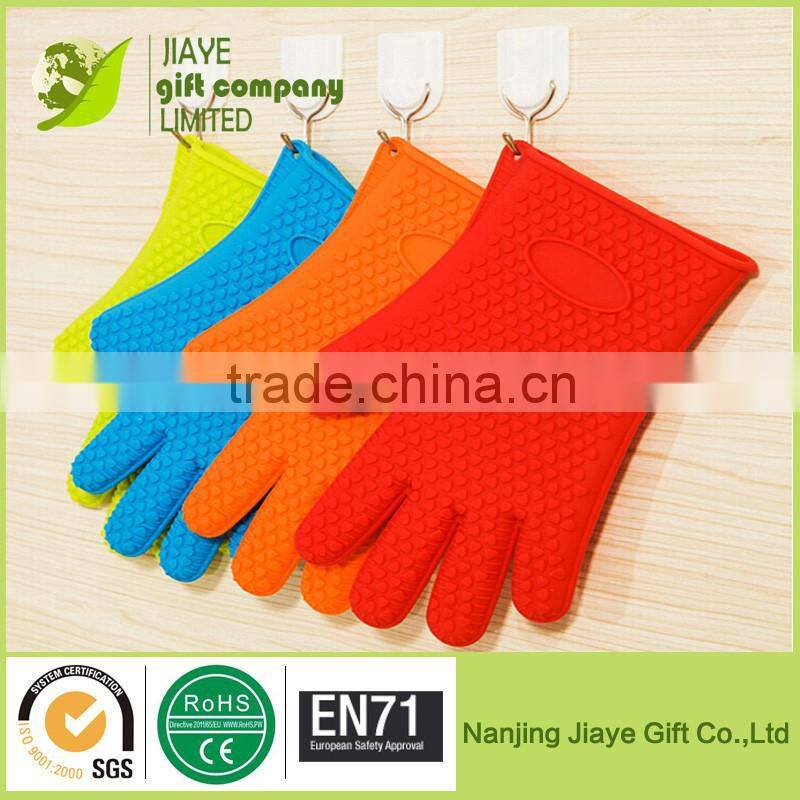 Silicone BBQ Kitchen Heat Resistant Gloves