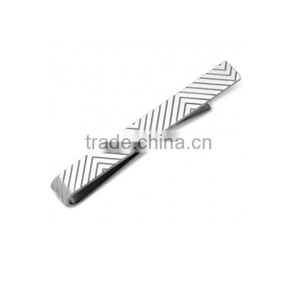 Thin Tie Bar Tie Clip with Custom Logo