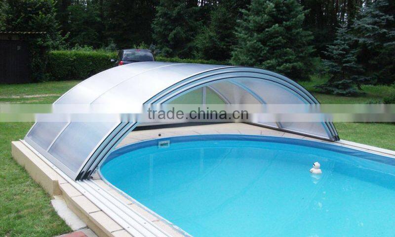 2016 Fashion swimming pool telescopic cover