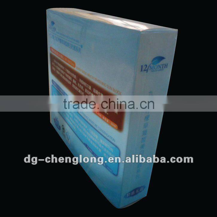 Unique PVC PET Soft Crease Plastic Presentation Box