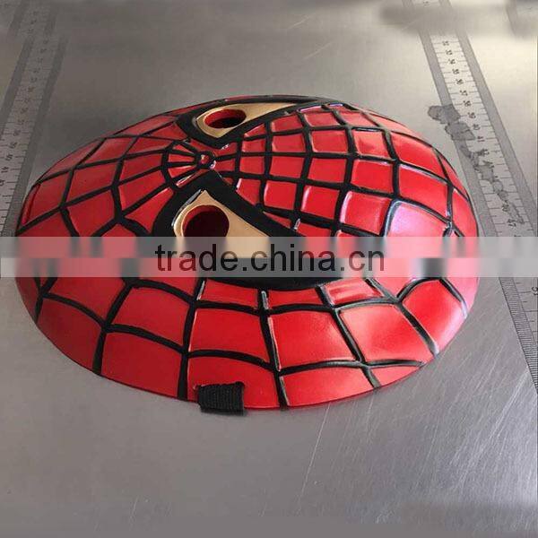 High grade In-stock Resin Spiderman Mask Replica NEW Version for cosplay halloween carnival