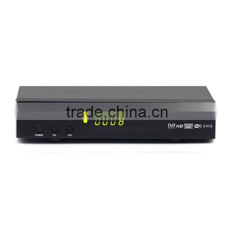 Manufacturer price freesat v8 angel super golden Freesat V7 Max Satellite Receiver DVB-S2 1080P HD TV Box Decoder V7 hd max