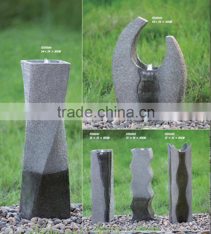 bubble design water fountains for garden modern