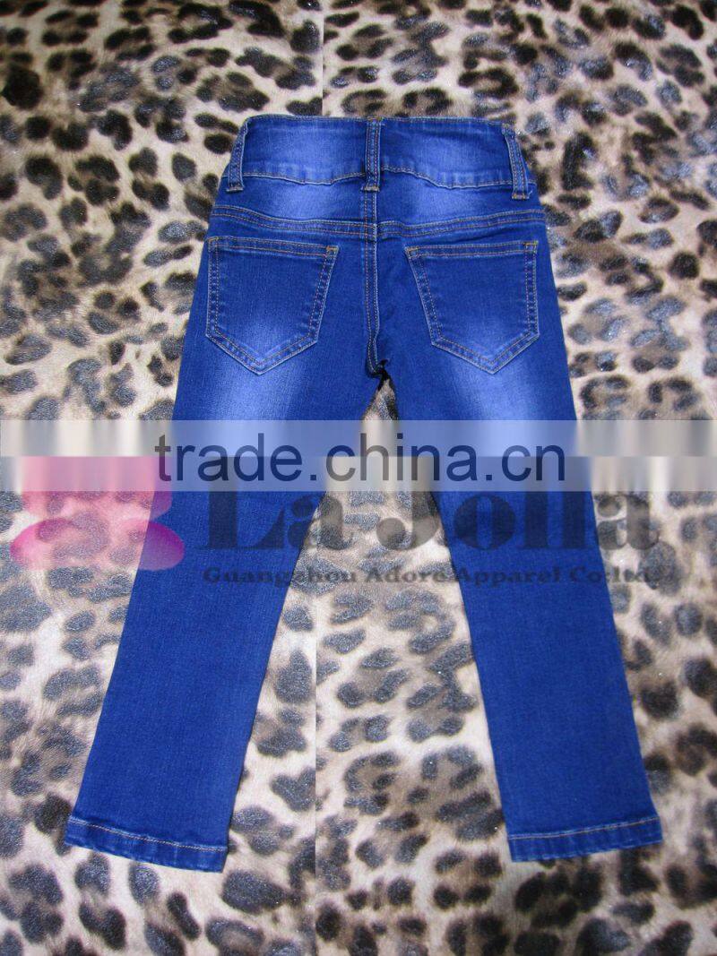 2016 Fashion Full Hot Drilling and Children's Jeans CD-J004