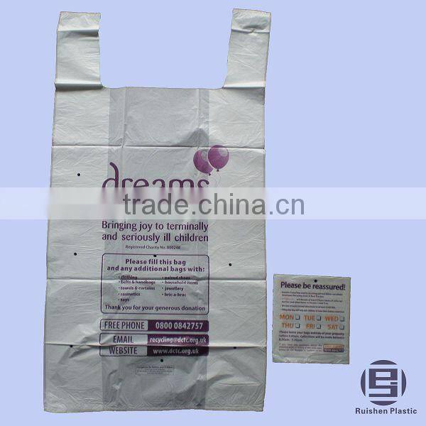 RSPCA Biodegradable Donation Bag For Collection