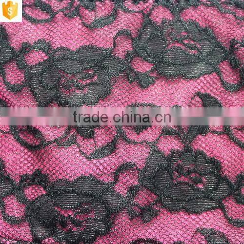 pink sexy lace lady skirt, black lace young girl skirt