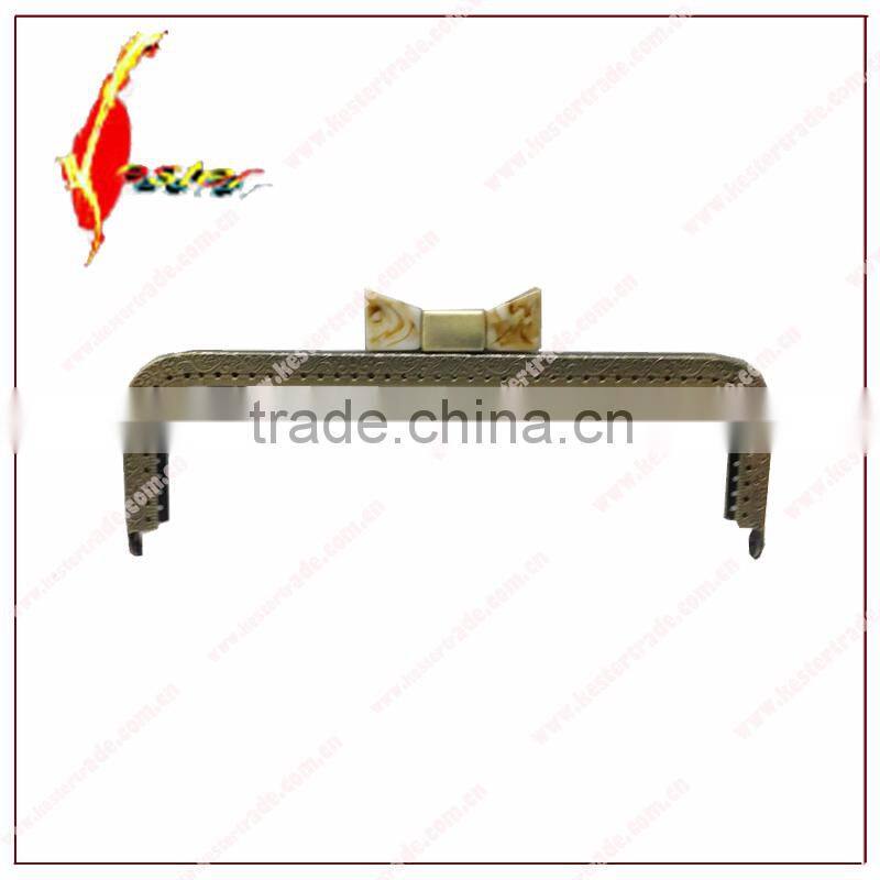 20cm fashion color bow lock purse frame wholesales