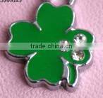 Zinc alloy four leaf clover pendant Exquisite four leaf clover pendant Colourfulfour leaf clover pendant