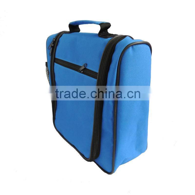 Bicycle double bag for the rear carrier