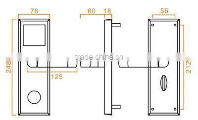 Electronic Hotel Door Locks
