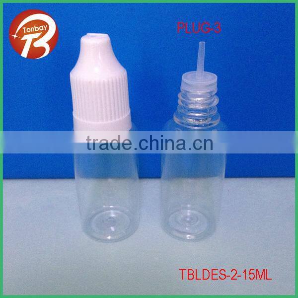 20ml PET plastic dropper bottle for eliquid E juice eye dropper bottle