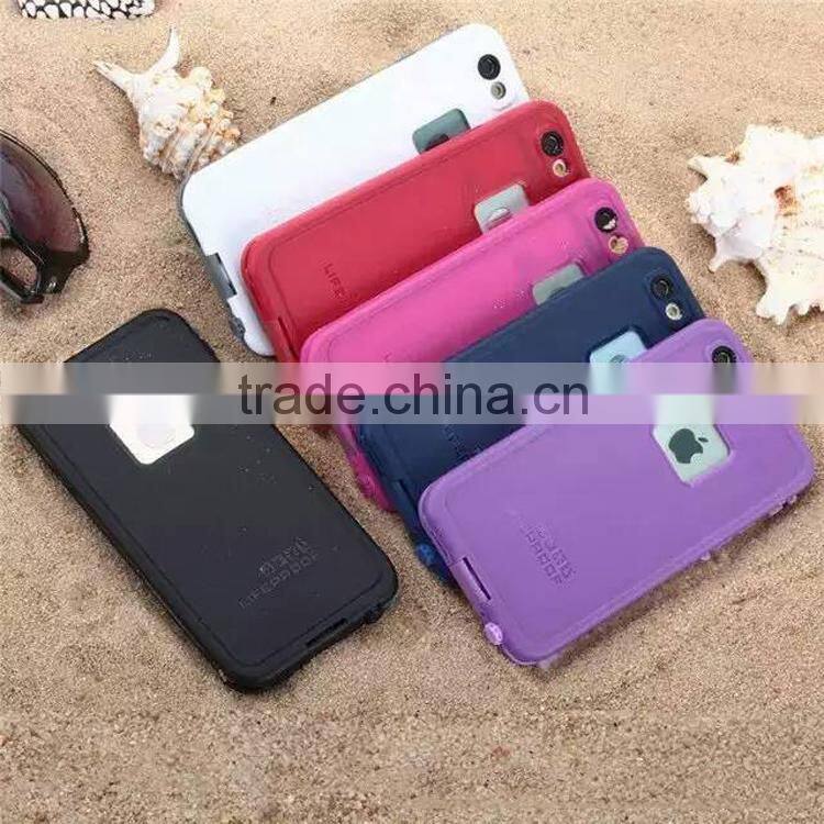 High quality waterproof cover for iphone 6,for iphone 6 waterproof cover case