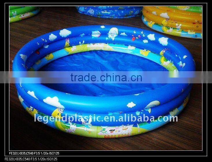 3-ring flowery pool