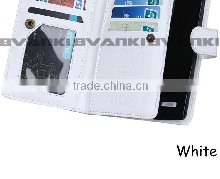 For Samsung Galaxy S6 S5 S4 S3 Flip PU Leather wallet Case mobile phone case for samsung galaxy s4 s5 s6