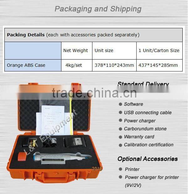 Digital Concrete Rebound Hammer HT225V Manufature Direct Supply