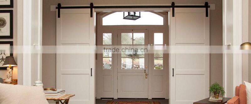 6FT Top Mount Sliding Barn Door Hardware/Wood Door System