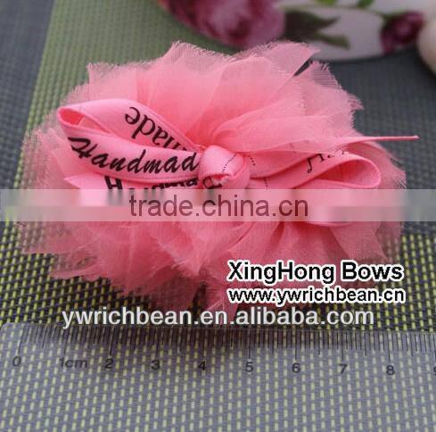 new styles! hot-sales handmade kids shabby flower with clip !cute girl hair flower clips ! hair flower clips for kids SF-149