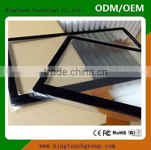 Cheaper 55 Inch USB Projected Capacitive Touch Screen Panel, capacitive touch panel 10 fingers touch