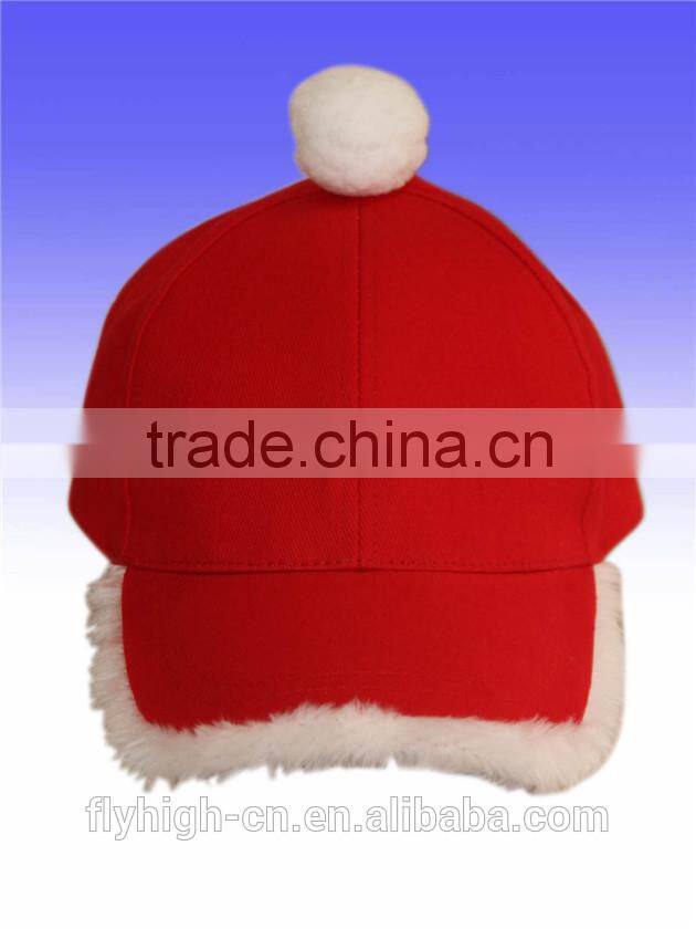 Custom Logo Red Color Cotton Fashion Cute Caps