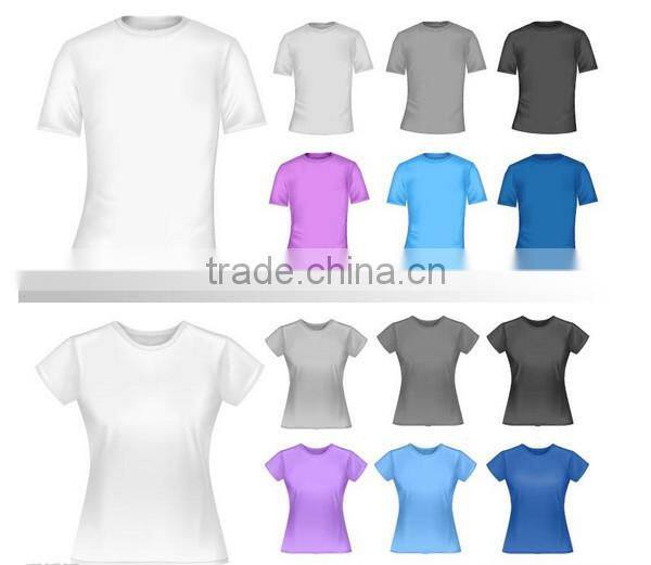 China OEM plain cotton t-shirts women