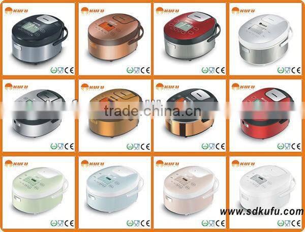 KF-KA 1.8L Color Stainless Steel Electric Rice Cooker with CE ROHS LFGB