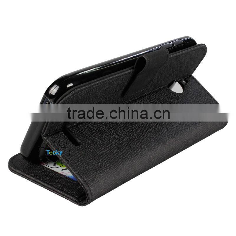 premium cell phone accessories wallet case for HTC Desire 510