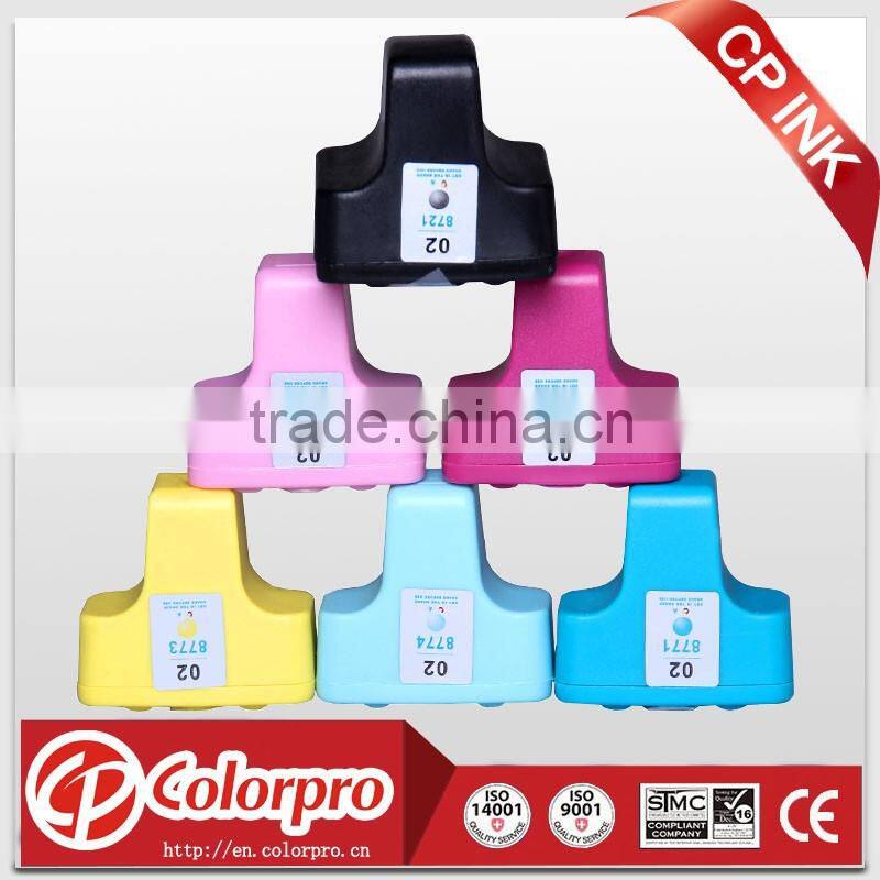 bulk products from china for HP Photosmart C7180,D7145,D7155,D7160,D7345 remanufactured ink cartridge for hp02
